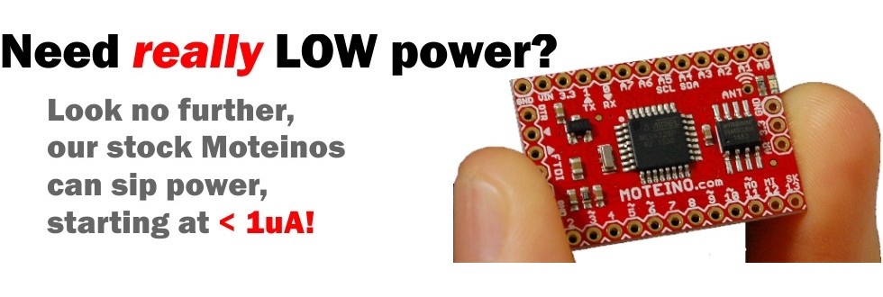 Got Low Power? You Bet!